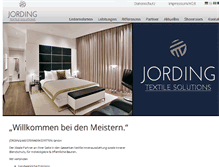 Tablet Screenshot of jording.de